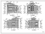 某新农村两层砖混结构别墅建筑设计方案图图片1