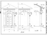 常州市三层框架结构简欧别墅建筑设计施工图图片1