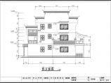 某地3层砖混单体仿古别墅建筑设计方案图图片1
