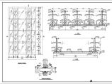 华泰加油站施工图设计图（设备基础和屋面网架）图片1