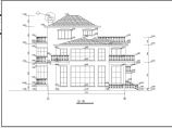 某地三层框架结构简欧风格别墅建筑设计施工图图片1