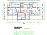 SOHO小型办公公寓楼户型平面cad设计图（造型独特）图片1