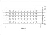 某学校五层砖混结构学生宿舍建筑设计施工图图片1