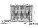 湖南省某地14层框架结构综合商业办公楼建筑设计施工图纸图片1