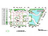 某地区小型小广场绿化景观设计配置平面图图片1