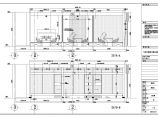日式料理店门面装修施工图cad图纸（含照明系统图）图片1