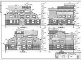 浙江三层框架结构别墅建设计方案图图片1