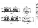 合肥某小区楼盘别墅建筑设计施工图图片1