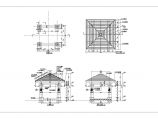 【呼和浩特】木亭结构设计施工图纸图片1