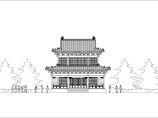 某地寺庙观音大殿建筑设计施工图纸图片1