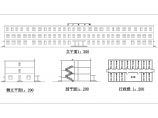 三层长形中学综合教学楼建筑设计施工图（18个班）图片1