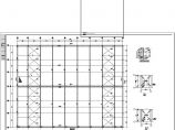 某两层框架钢屋面厂房结构设计施工图图片1