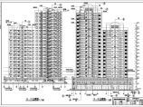 【武汉】某二十一层框架结构商住楼建筑方案图图片1