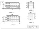某公司三层框架结构宿舍楼建筑设计施工图图片1