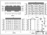 湖南某六层砖混结构廉租房建筑设计施工图图片1