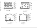 武汉清凉寨二层砖混结构别墅建筑设计方案图片1