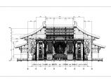常州宝林禅寺大雄宝殿立面装修设计图图片1