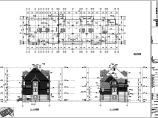 某地万科四层框架结构花园洋房建筑设计施工图纸图片1