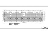 四层钢框架结构餐饮商业中心结构施工图（含建筑图）图片1
