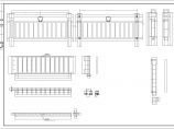 大方实用的桥梁栏杆cad设计详图图片1