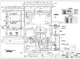 某处电站厂房综合布置以及结构图设计图片1