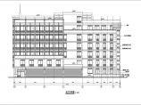 杭州市六层框架结构办公楼建筑设计施工图图片1