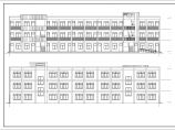 某地3层混凝土框架结构小学教学楼建筑施工图纸图片1
