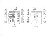 某地私人住宅楼全套建筑图（共5张）图片1
