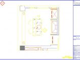 豪华住宅开放式厨房装修设计cad施工图图片1