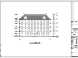 安徽省四层底框结构农村住宅楼设计施工图图片1