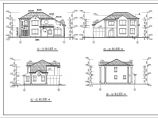 某地二层砖混结构独立别墅建筑设计方案图图片1