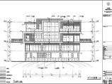 浙江某地四层框架结构别墅建筑设计方案图纸图片1