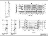 新疆某地三层框架结构商业楼建筑施工图图片1