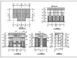 某四层双拼别墅建筑设计图（长26.2米 宽12.7米）图片1