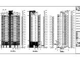 某地18层框架结构住宅楼建筑设计施工图图片1