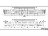 某地两层框架结构火车站建筑设计方案图图片1