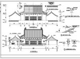 财神殿全套木结构仿古建筑施工图纸图片1