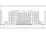 某乡镇六层框架结构综合医院楼建筑施工图图片1