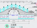 人行石拱桥CAD施工图图片1