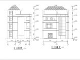某地四层农村高档型住宅建筑设计图（含结构配筋图）图片1