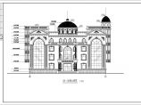 某联体别墅建筑设计施工图（共15张）图片1