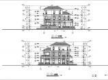 某地三层框架结构别墅建筑方案设计图图片1