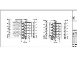 伊宁县五层砖混结构住宅楼建筑施工图纸图片1