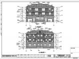 江苏某3层框架结构别墅建筑施工图图片1