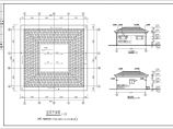某城市公厕建筑施工设计CAD图纸图片1