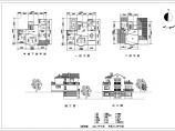 2套个性独栋房屋建筑设计施工图纸图片1