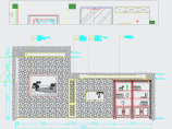 豪华别墅室内装修设计图CAD图纸含效果图图片1