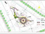 道路三角交叉口绿化带景观设计cad施工图（10张剖面大样）图片1