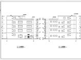 实用型小型四层厂房建筑施工图纸（共9张）图片1