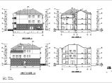 九江修水县某地三层框架结构幼儿园建筑设计施工图纸图片1